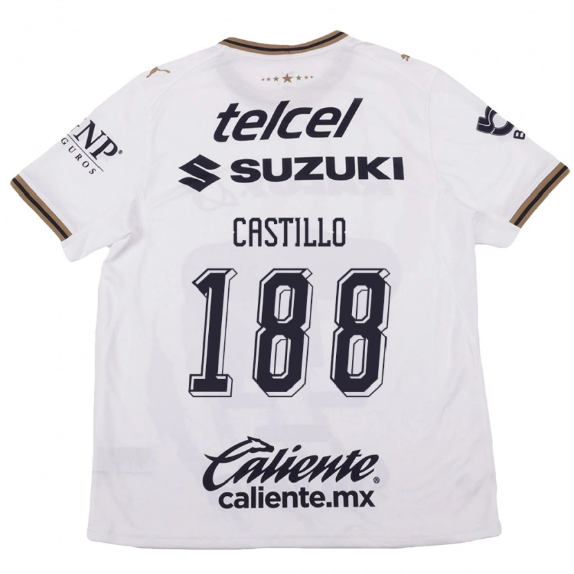 Danxen Damen Christian Castillo #188 Weiß Schwarz Braun Auswärtstrikot Trikot 2026/27 T-Shirt Schweiz