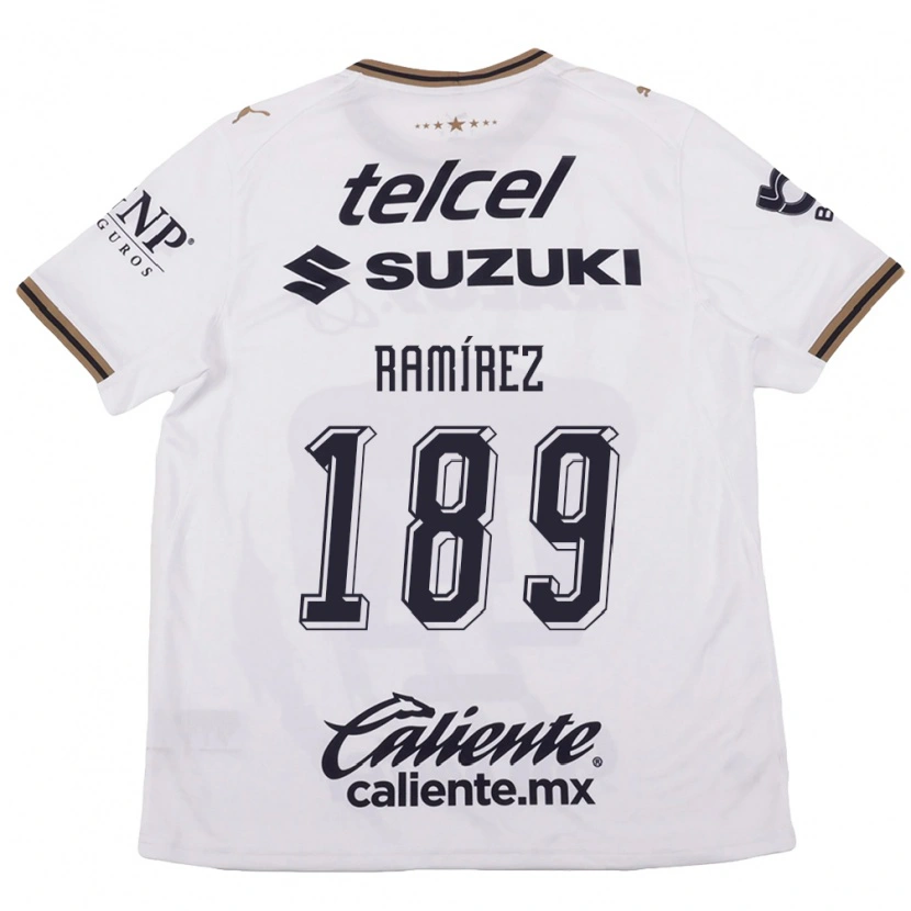 Danxen Damen Héctor Ramírez #189 Weiß Schwarz Braun Auswärtstrikot Trikot 2026/27 T-Shirt Schweiz