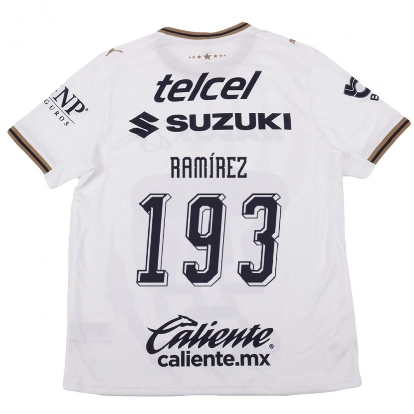 Danxen Damen Dennis Ramírez #193 Weiß Schwarz Braun Auswärtstrikot Trikot 2026/27 T-Shirt Schweiz