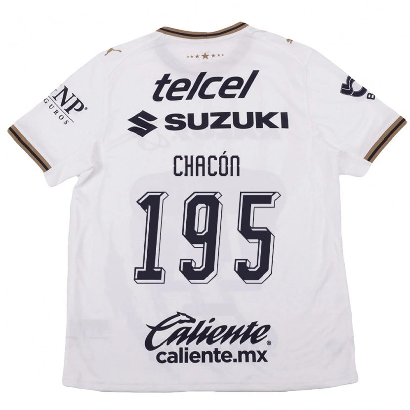 Danxen Damen Eduardo Chacón #195 Weiß Schwarz Braun Auswärtstrikot Trikot 2026/27 T-Shirt Schweiz