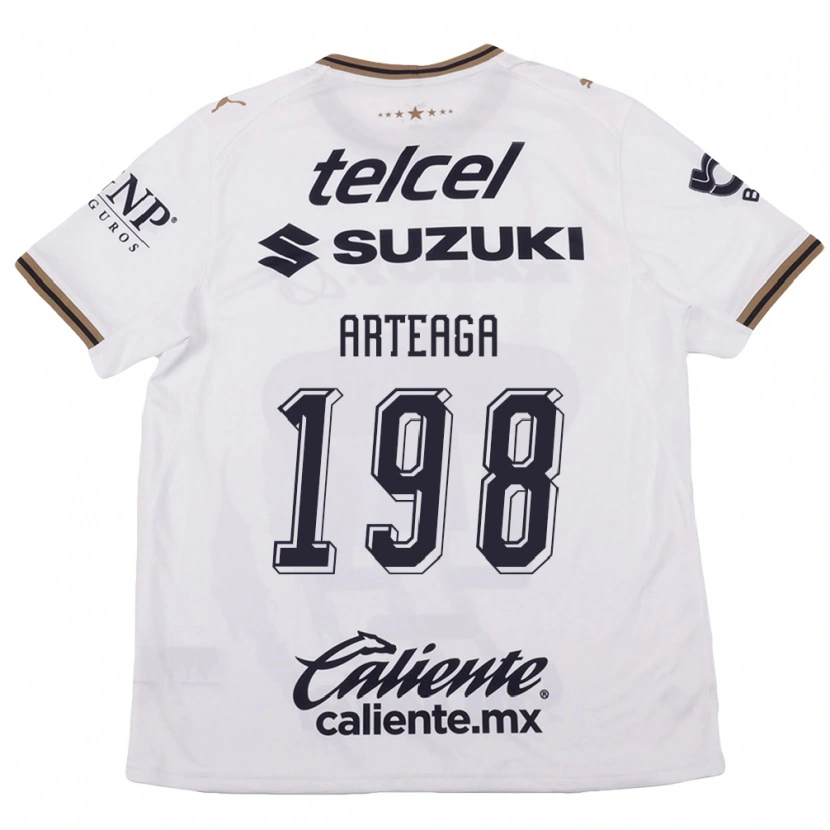 Danxen Damen Edwin Arteaga #198 Weiß Schwarz Braun Auswärtstrikot Trikot 2026/27 T-Shirt Schweiz