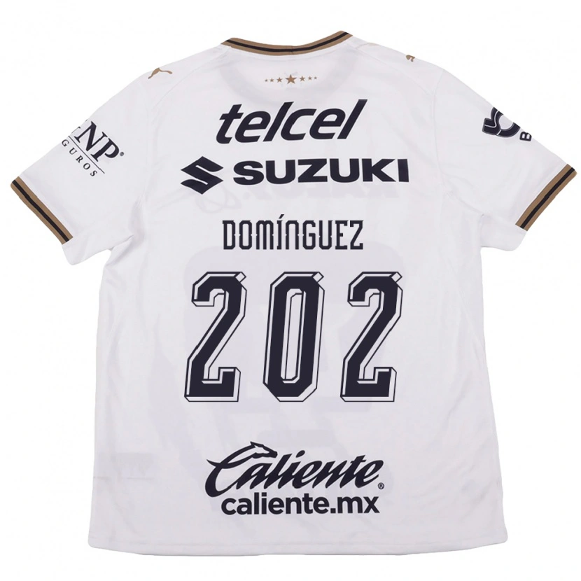 Danxen Damen Julio Domínguez #202 Weiß Schwarz Braun Auswärtstrikot Trikot 2026/27 T-Shirt Schweiz