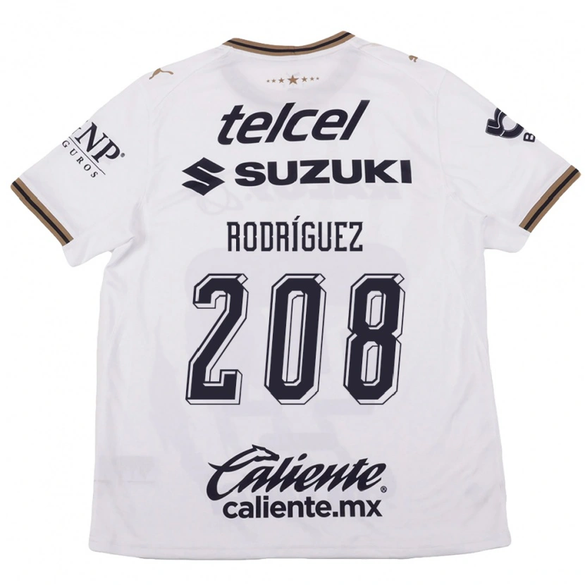Danxen Damen Gael Rodríguez #208 Weiß Schwarz Braun Auswärtstrikot Trikot 2026/27 T-Shirt Schweiz
