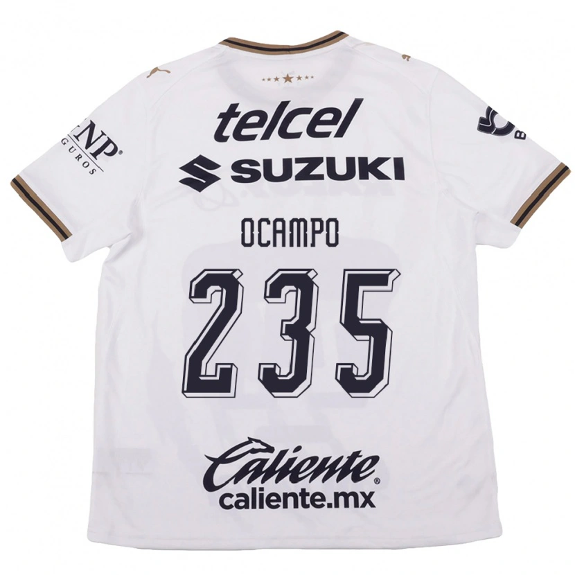 Danxen Damen Johan Ocampo #235 Weiß Schwarz Braun Auswärtstrikot Trikot 2026/27 T-Shirt Schweiz
