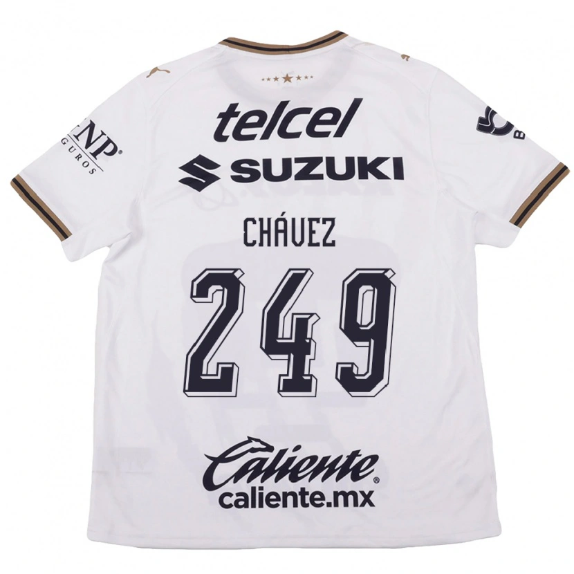 Danxen Damen José Chávez #249 Weiß Schwarz Braun Auswärtstrikot Trikot 2026/27 T-Shirt Schweiz