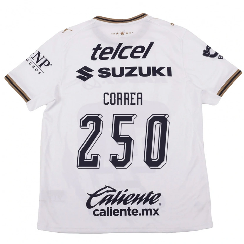 Danxen Damen Andrés Correa #250 Weiß Schwarz Braun Auswärtstrikot Trikot 2026/27 T-Shirt Schweiz