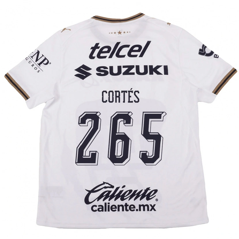 Danxen Damen Jhostyn Cortés #265 Weiß Schwarz Braun Auswärtstrikot Trikot 2026/27 T-Shirt Schweiz