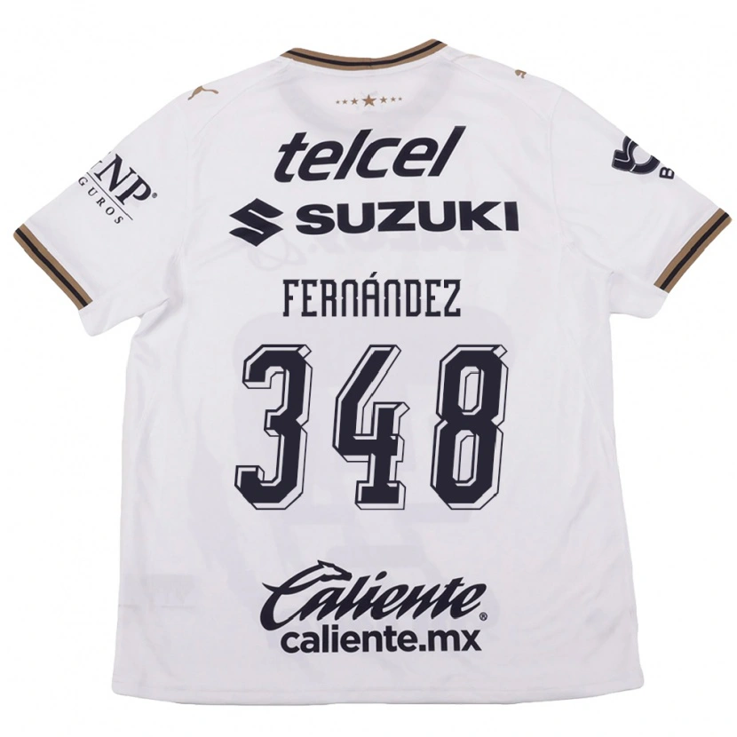 Danxen Damen Yerik Fernández #348 Weiß Schwarz Braun Auswärtstrikot Trikot 2026/27 T-Shirt Schweiz