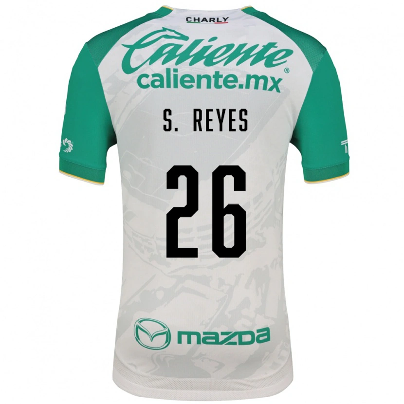 Danxen Damen Salvador Reyes #26 Hellgrün Weiß Auswärtstrikot Trikot 2026/27 T-Shirt Schweiz
