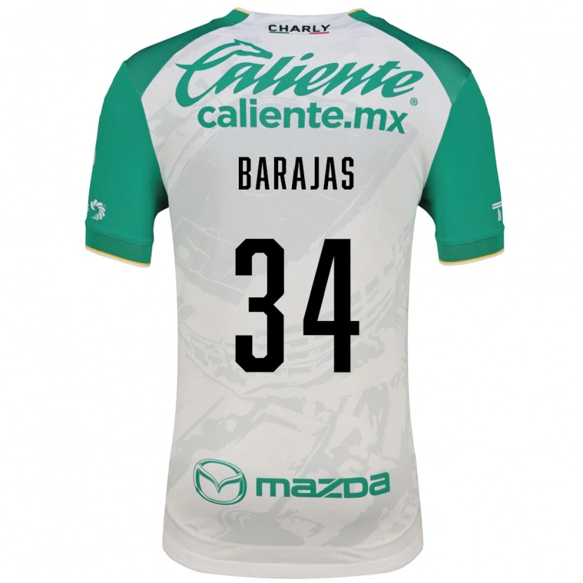 Danxen Damen Víctor Barajas #34 Hellgrün Weiß Auswärtstrikot Trikot 2026/27 T-Shirt Schweiz