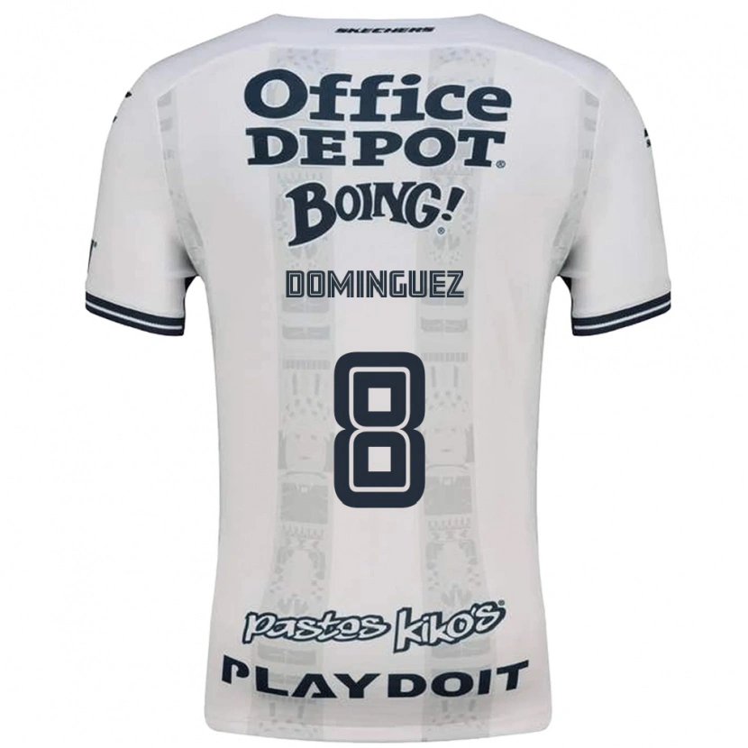 Danxen Damen Alexéi Domínguez #8 Rot Weiß Schwarz Auswärtstrikot Trikot 2026/27 T-Shirt Schweiz