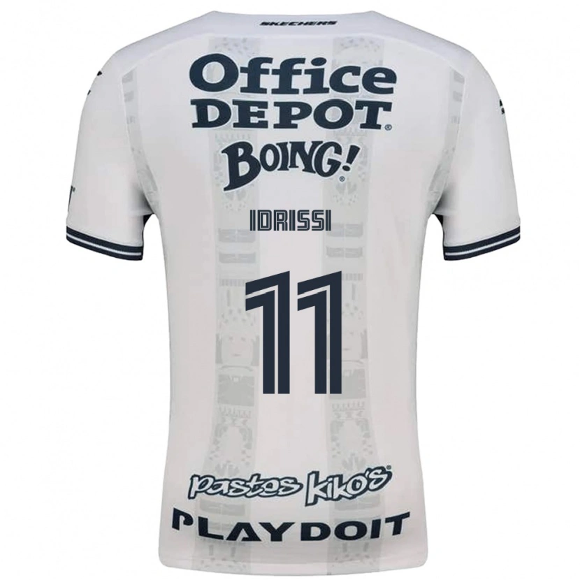 Danxen Damen Oussama Idrissi #11 Rot Weiß Schwarz Auswärtstrikot Trikot 2026/27 T-Shirt Schweiz