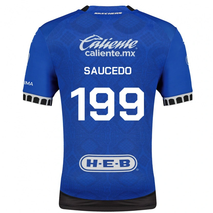 Danxen Damen Christian Saucedo #199 Königsblau Weiß Schwarz Auswärtstrikot Trikot 2026/27 T-Shirt Schweiz