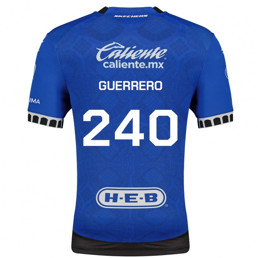 Danxen Damen Tlaloc Guerrero #240 Königsblau Weiß Schwarz Auswärtstrikot Trikot 2026/27 T-Shirt Schweiz