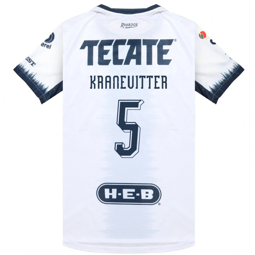 Danxen Damen Matias Kranevitter #5 Weiß Tintenblau Rot Auswärtstrikot Trikot 2026/27 T-Shirt Schweiz
