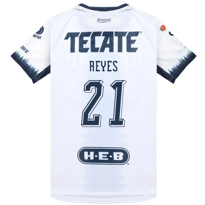 Danxen Damen Luis Reyes #21 Weiß Tintenblau Rot Auswärtstrikot Trikot 2026/27 T-Shirt Schweiz