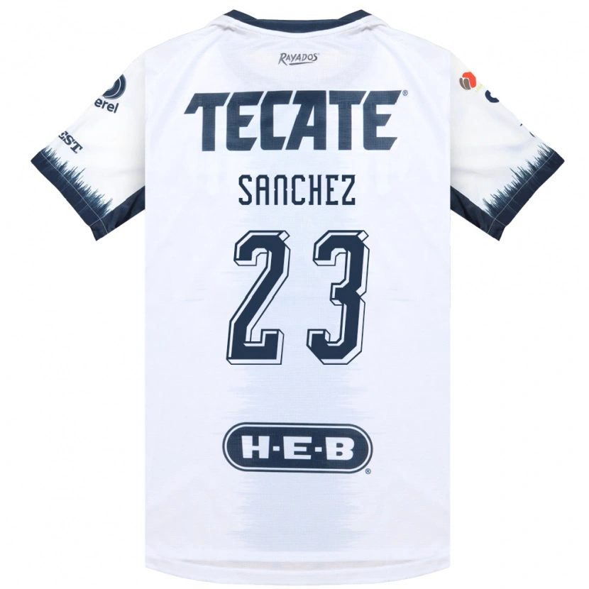 Danxen Damen Gustavo Sanchez #23 Weiß Tintenblau Rot Auswärtstrikot Trikot 2026/27 T-Shirt Schweiz