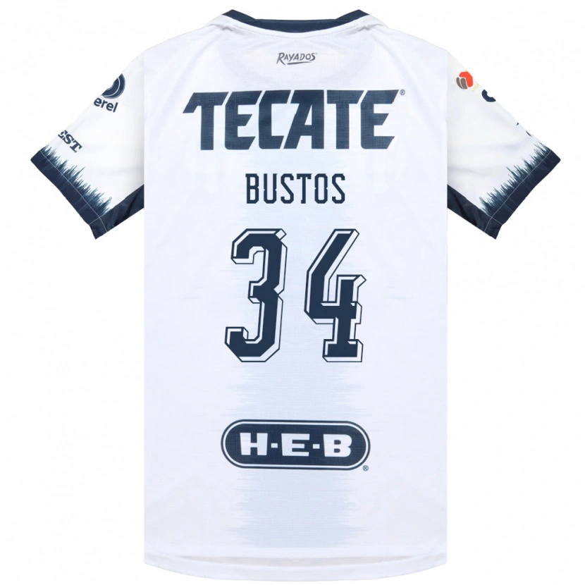 Danxen Damen César Bustos #34 Weiß Tintenblau Rot Auswärtstrikot Trikot 2026/27 T-Shirt Schweiz