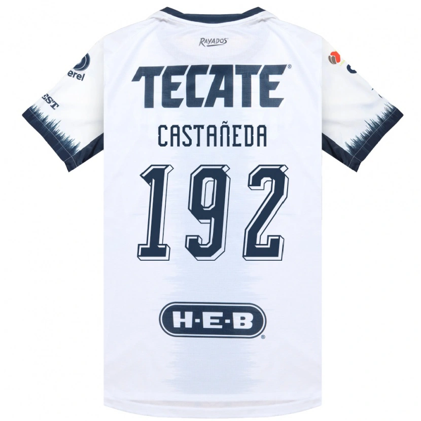 Danxen Damen Jonathan Castañeda #192 Weiß Tintenblau Rot Auswärtstrikot Trikot 2026/27 T-Shirt Schweiz