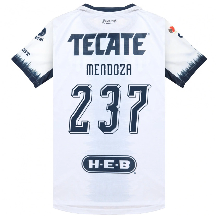 Danxen Damen José Mendoza #237 Weiß Tintenblau Rot Auswärtstrikot Trikot 2026/27 T-Shirt Schweiz