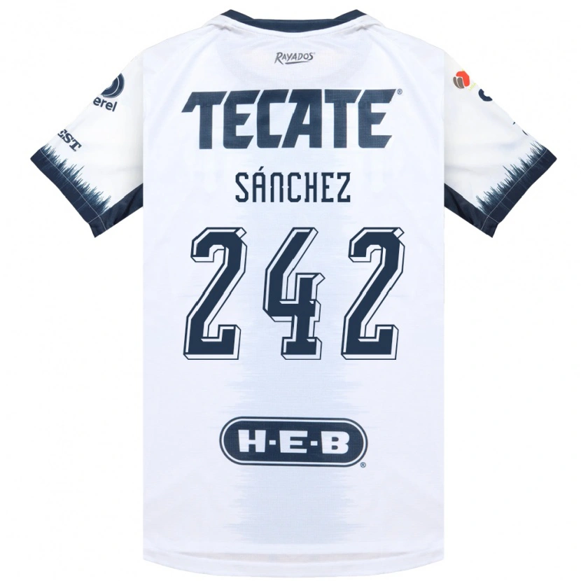 Danxen Damen Jorge Sánchez #242 Weiß Tintenblau Rot Auswärtstrikot Trikot 2026/27 T-Shirt Schweiz