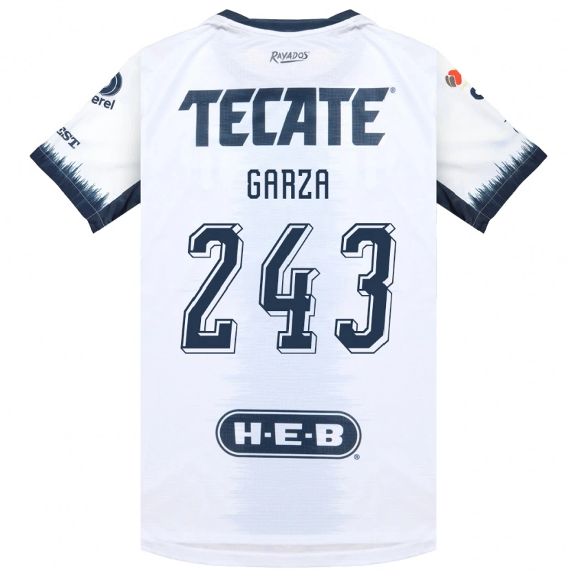 Danxen Damen Juan Garza #243 Weiß Tintenblau Rot Auswärtstrikot Trikot 2026/27 T-Shirt Schweiz