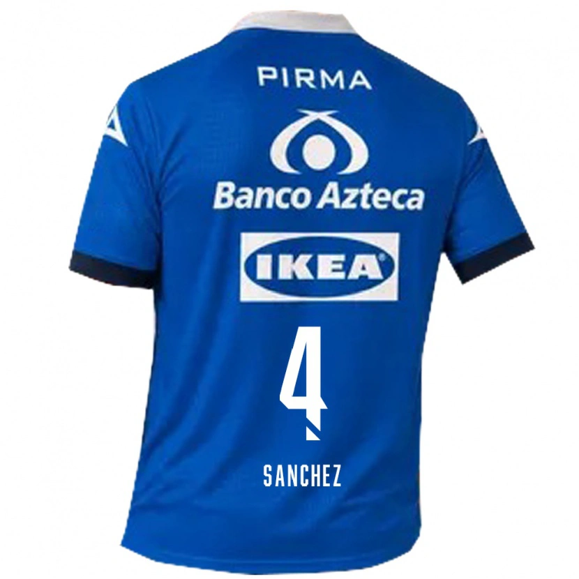 Danxen Damen Liliana Sánchez #4 Blau Weiß Auswärtstrikot Trikot 2026/27 T-Shirt Schweiz