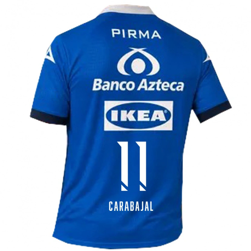 Danxen Damen Gabriel Carabajal #11 Blau Weiß Auswärtstrikot Trikot 2026/27 T-Shirt Schweiz