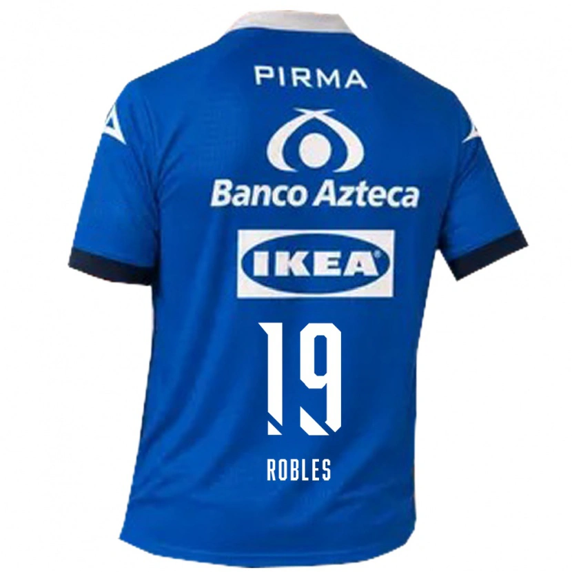 Danxen Damen Ángel Robles #19 Blau Weiß Auswärtstrikot Trikot 2026/27 T-Shirt Schweiz