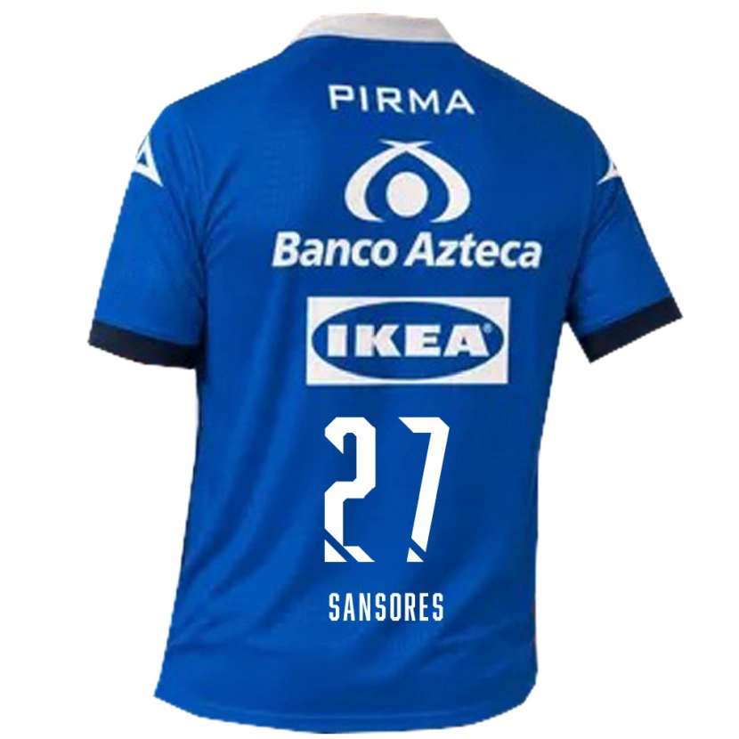 Danxen Damen Miguel Sansores #27 Blau Weiß Auswärtstrikot Trikot 2026/27 T-Shirt Schweiz