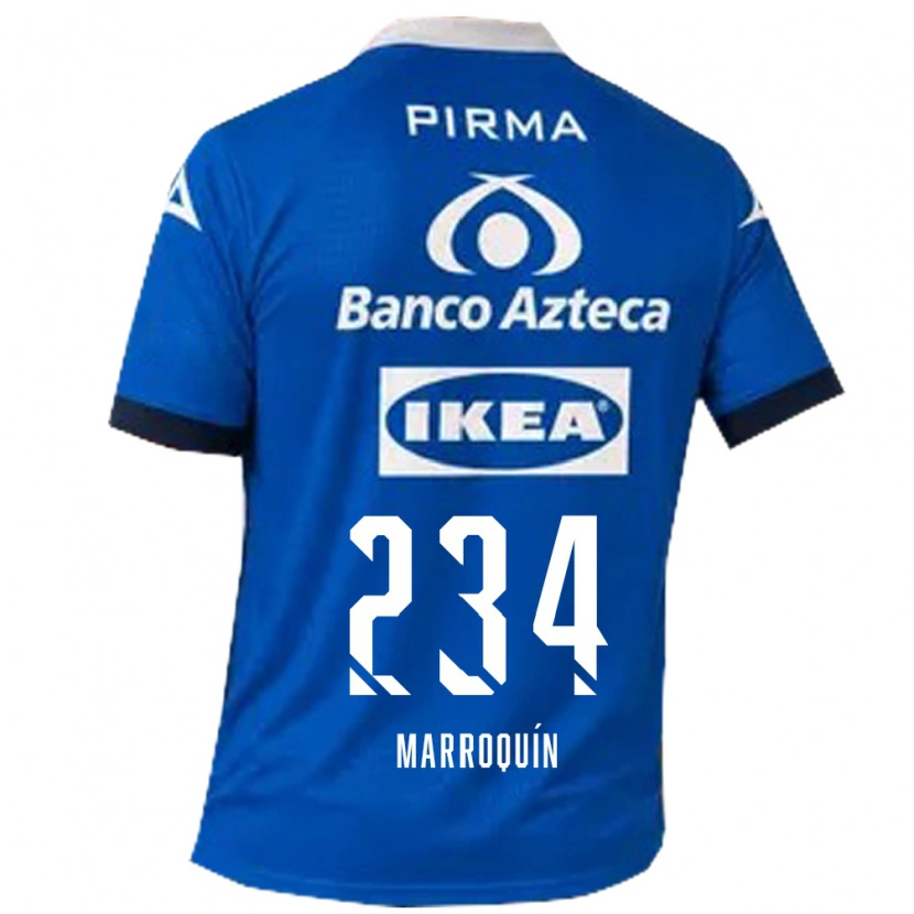Danxen Damen Luis Marroquín #234 Blau Weiß Auswärtstrikot Trikot 2026/27 T-Shirt Schweiz