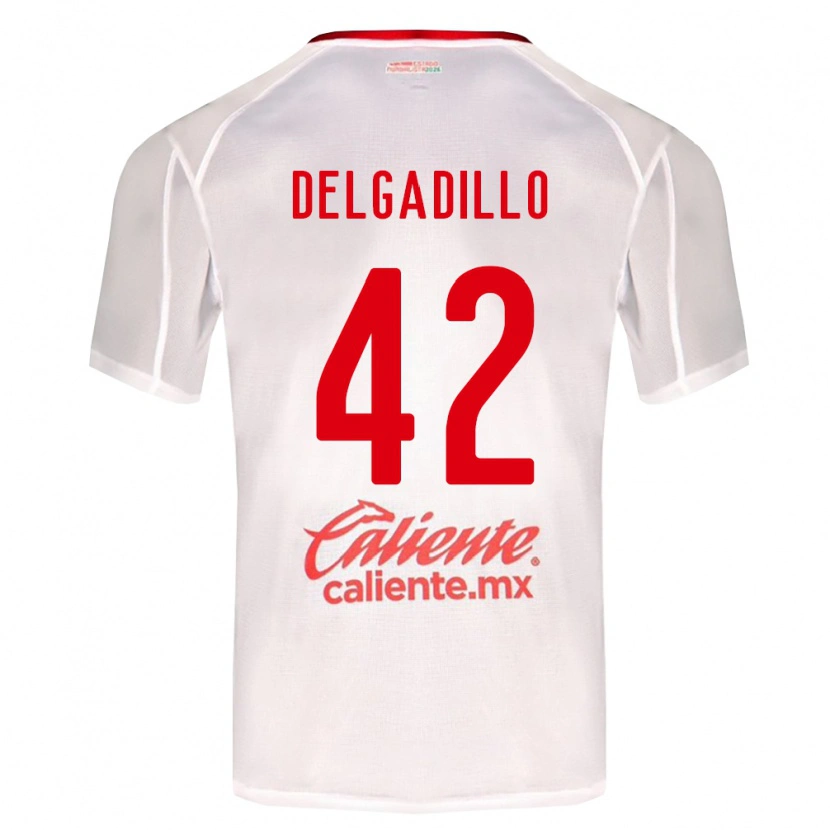 Danxen Damen Diego Delgadillo #42 Weiß Grün Rot Auswärtstrikot Trikot 2026/27 T-Shirt Schweiz