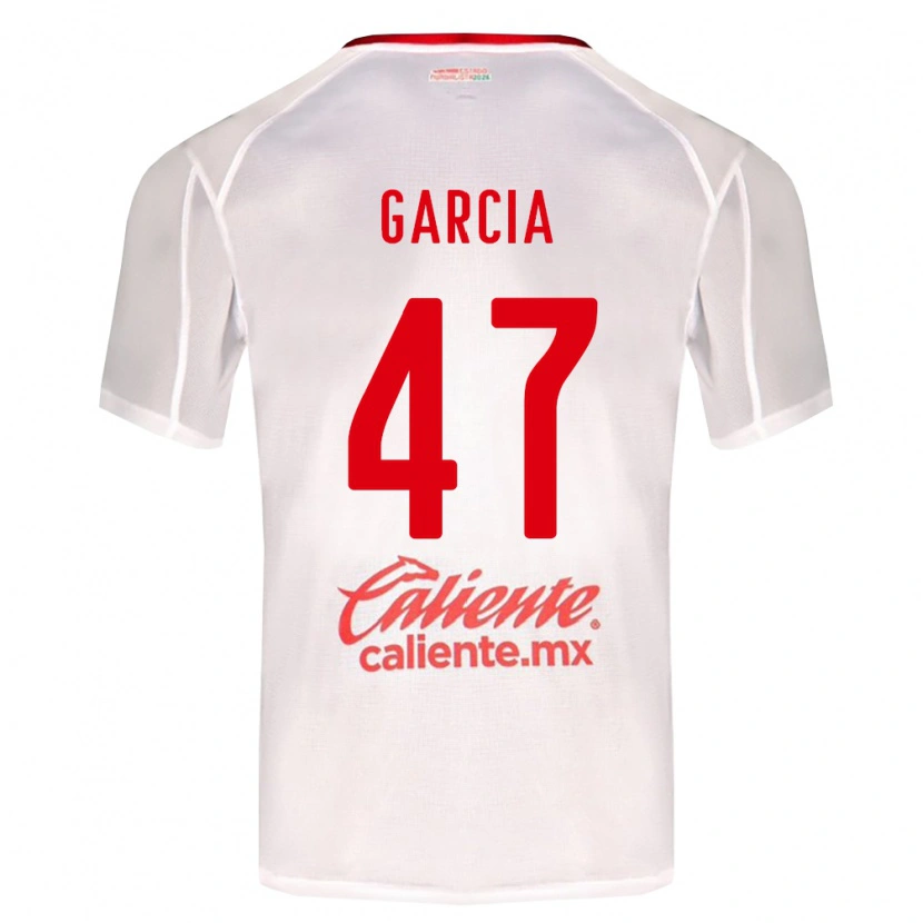 Danxen Damen Gael García #47 Weiß Grün Rot Auswärtstrikot Trikot 2026/27 T-Shirt Schweiz