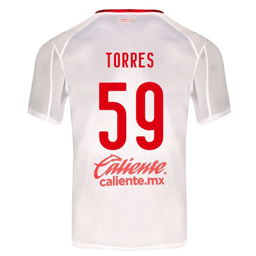 Danxen Damen Christian Torres #59 Weiß Grün Rot Auswärtstrikot Trikot 2026/27 T-Shirt Schweiz