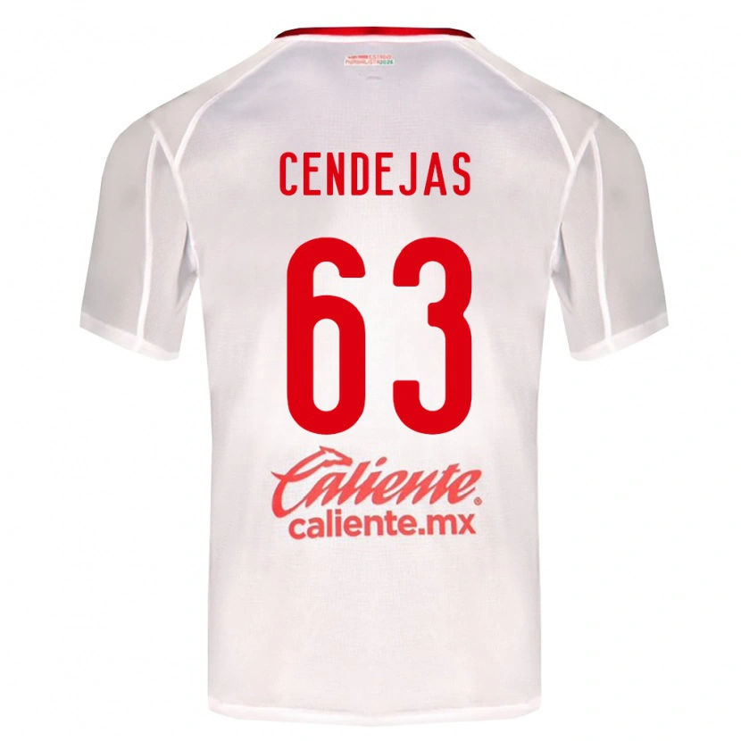 Danxen Damen Matías Cendejas #63 Weiß Grün Rot Auswärtstrikot Trikot 2026/27 T-Shirt Schweiz