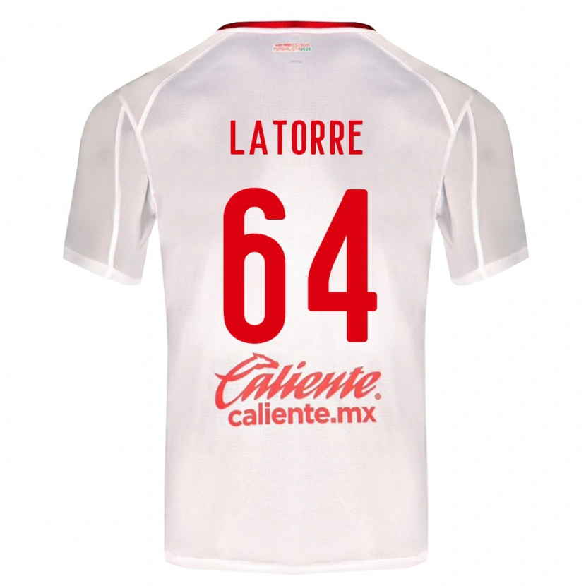 Danxen Damen Diego Latorre #64 Weiß Grün Rot Auswärtstrikot Trikot 2026/27 T-Shirt Schweiz