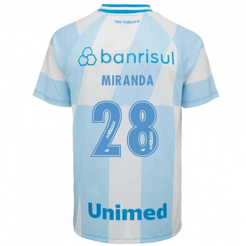 Danxen Damen Paulo Miranda #28 Hellblau Weiß Auswärtstrikot Trikot 2026/27 T-Shirt Schweiz