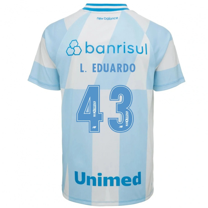 Danxen Damen Luis Eduardo #43 Hellblau Weiß Auswärtstrikot Trikot 2026/27 T-Shirt Schweiz