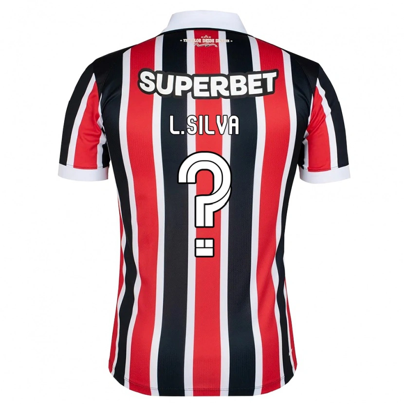 Danxen Damen Luan Silva #0 Rot Weiß Schwarz Auswärtstrikot Trikot 2026/27 T-Shirt Schweiz