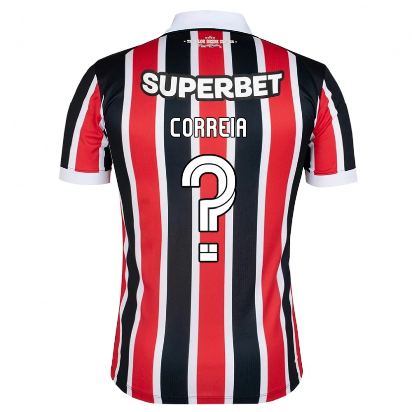 Danxen Damen Arthur Correia #0 Rot Weiß Schwarz Auswärtstrikot Trikot 2026/27 T-Shirt Schweiz