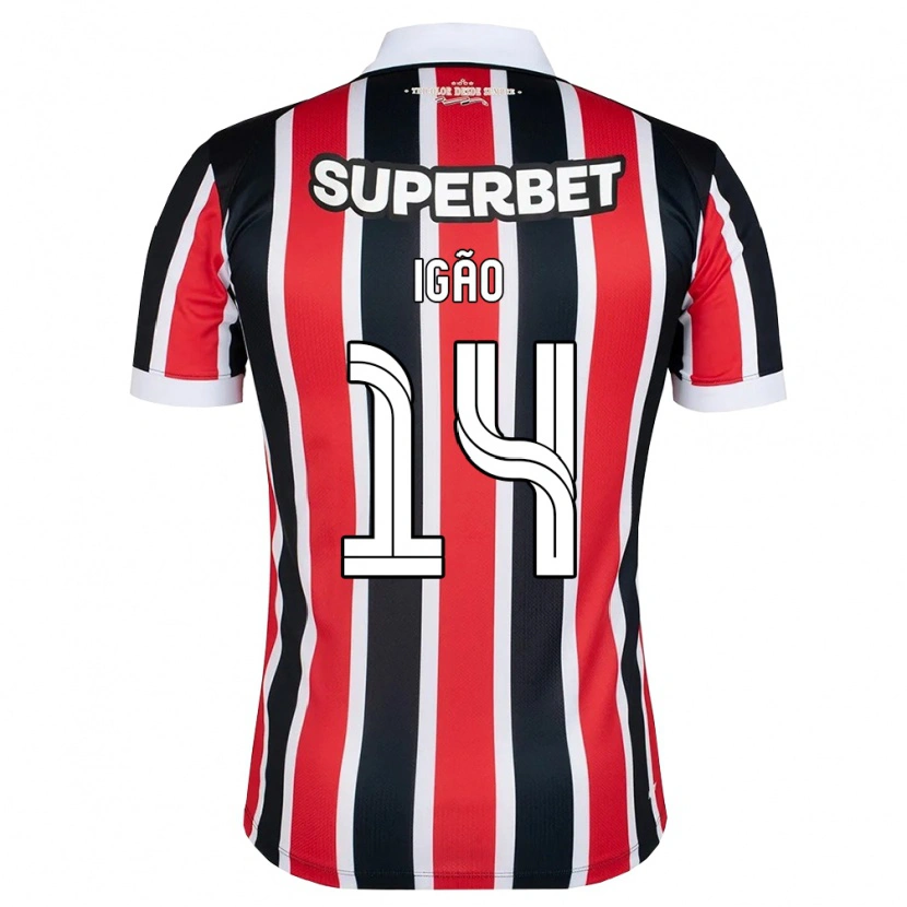 Danxen Damen Igor Odoni Gomes #14 Rot Weiß Schwarz Auswärtstrikot Trikot 2026/27 T-Shirt Schweiz