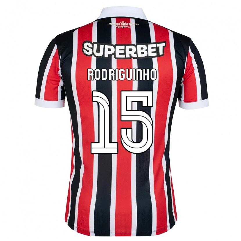 Danxen Damen Rodriguinho #15 Rot Weiß Schwarz Auswärtstrikot Trikot 2026/27 T-Shirt Schweiz