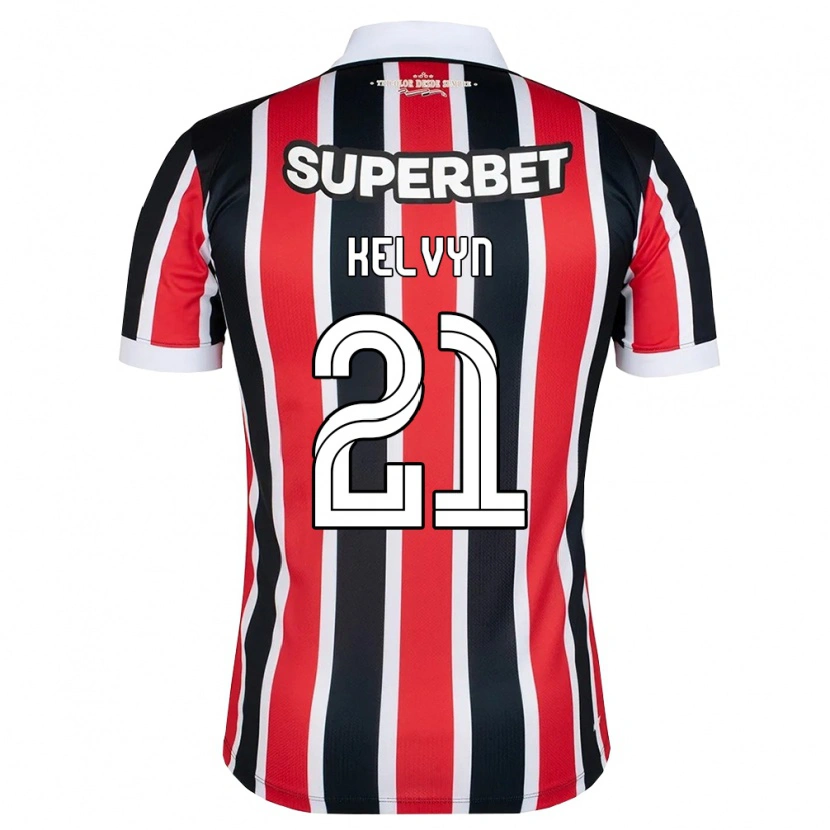 Danxen Damen Kelvyn Da Costa Dos Reis #21 Rot Weiß Schwarz Auswärtstrikot Trikot 2026/27 T-Shirt Schweiz