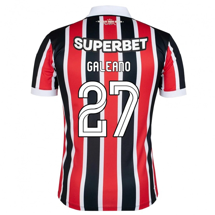 Danxen Damen Antonio Galeano #27 Rot Weiß Schwarz Auswärtstrikot Trikot 2026/27 T-Shirt Schweiz