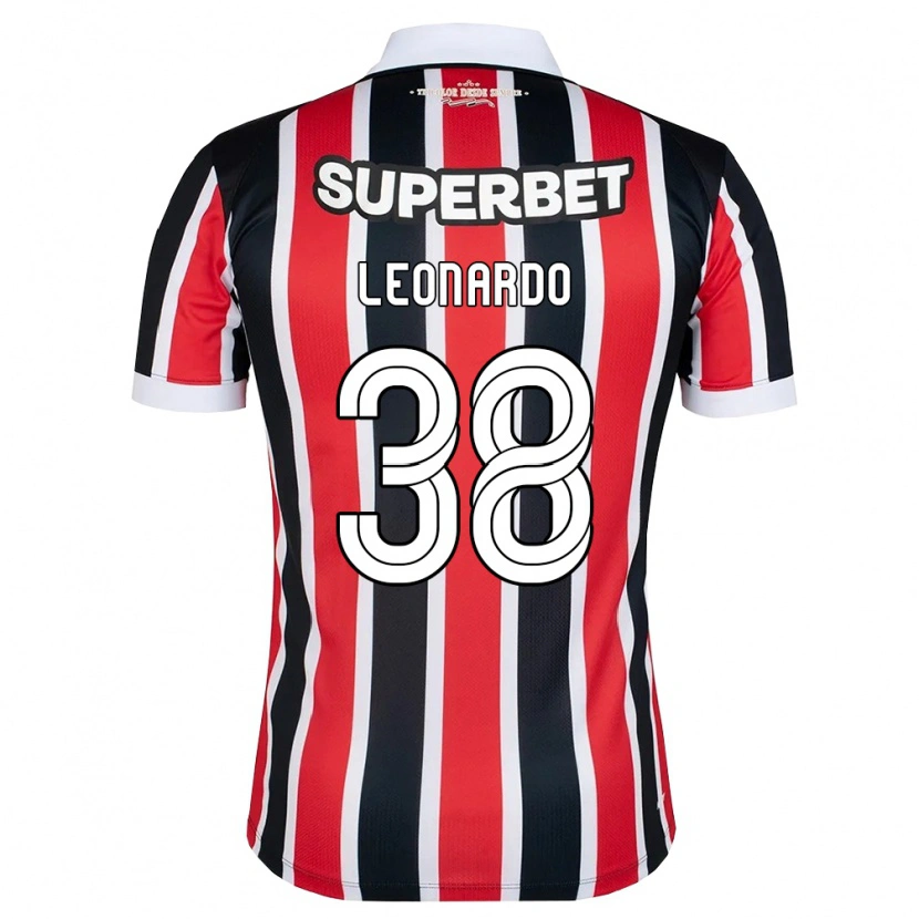 Danxen Damen Hugo Leonardo #38 Rot Weiß Schwarz Auswärtstrikot Trikot 2026/27 T-Shirt Schweiz