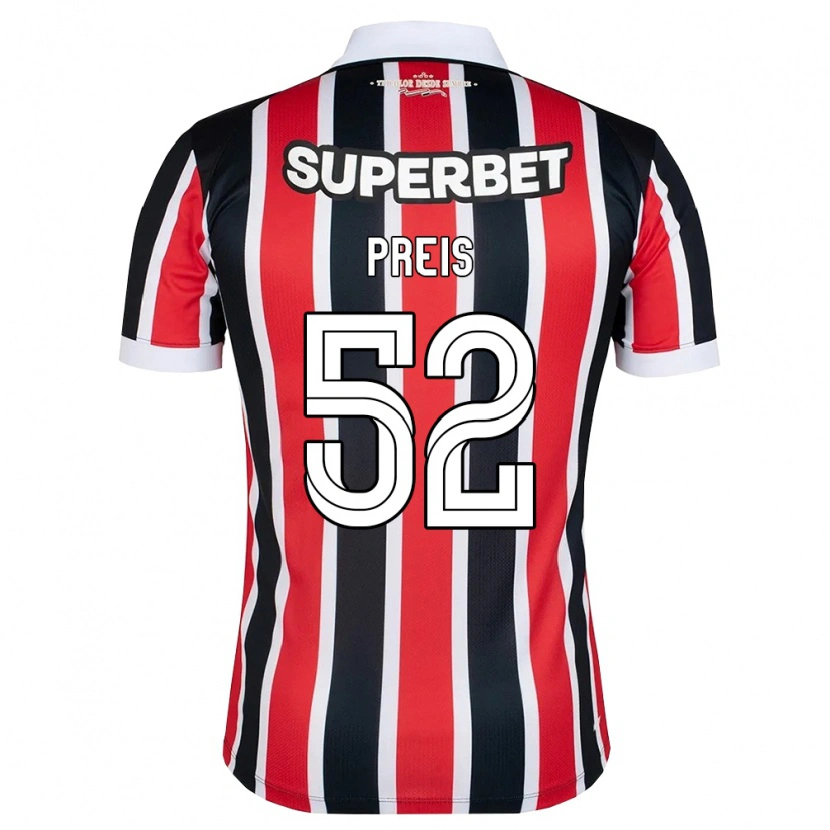 Danxen Damen Felipe Preis #52 Rot Weiß Schwarz Auswärtstrikot Trikot 2026/27 T-Shirt Schweiz