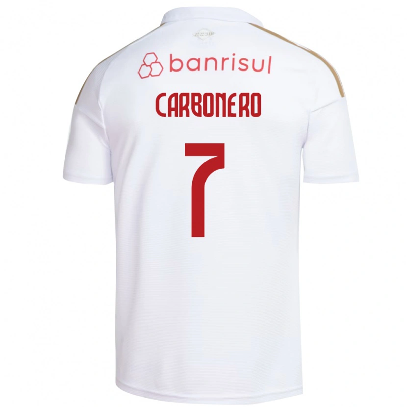 Danxen Damen Johan Carbonero #7 Weiß Rot Auswärtstrikot Trikot 2026/27 T-Shirt Schweiz