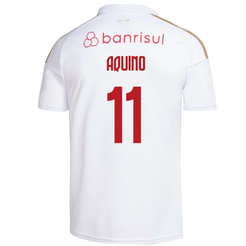 Danxen Damen Belén Aquino #11 Weiß Rot Auswärtstrikot Trikot 2026/27 T-Shirt Schweiz