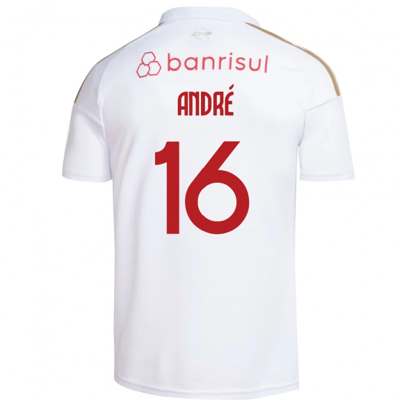 Danxen Damen André Sion Lemos Oliveira #16 Weiß Rot Auswärtstrikot Trikot 2026/27 T-Shirt Schweiz