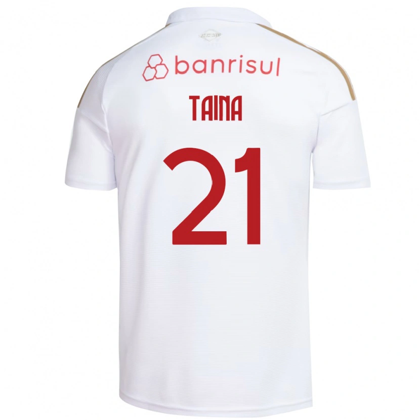 Danxen Damen Taina #21 Weiß Rot Auswärtstrikot Trikot 2026/27 T-Shirt Schweiz